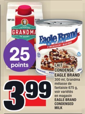 Super C Lait condensé eagle brand | eagle brand condensed milk offer