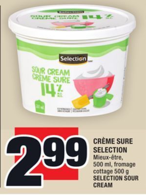 Super C Crème sure selection | selection sour cream offer