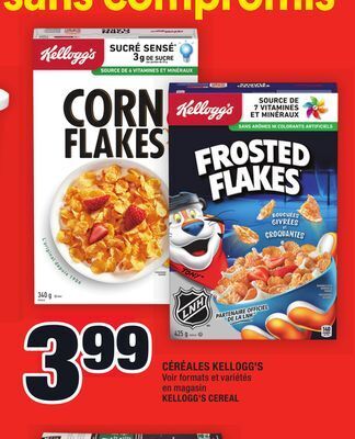 Super C Céréales kellogg's | kellogg's cereal offer