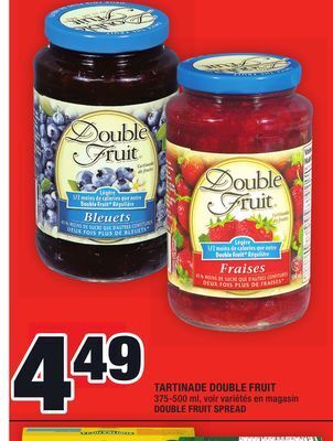 Super C Tartinade double fruit | double fruit spread offer