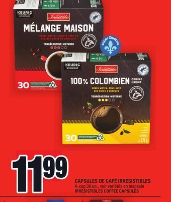 Super C Capsules de café irresistibles | irresistibles coffee capsules offer