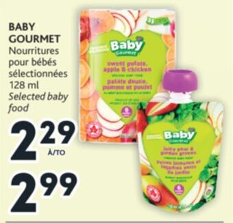 Brunet Baby gourmet nourritures pour bébés sélectionnées offer