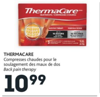 Brunet Thermacare compresses chaudes pour le soulagement des maux de dos offer