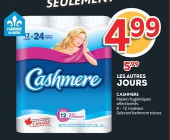 Brunet Cashmere papiers hygiéniques sélectionnés offer