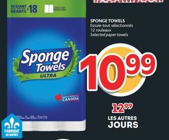 Brunet Sponge towels essuie-tout sélectionnés offer