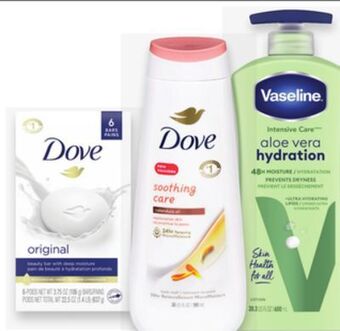 Proxim Dove, vaseline offer