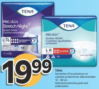 Brunet Tena serviettes d'incontinence et culottes protectrices sélectionnées offer