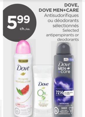 Proxim Dove, dove men+care offer