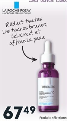 Brunet La roche-posay produits sélectionnés offer