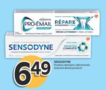 Brunet Sensodyne produits dentaires sélectionnés offer