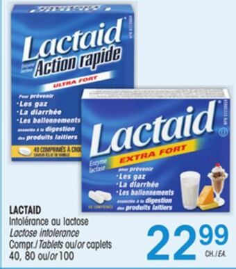 Uniprix Lactaid intolérance au lactose/lactose intolerance offer