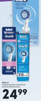 Brunet Oral-b produits dentaires sélectionnés offer