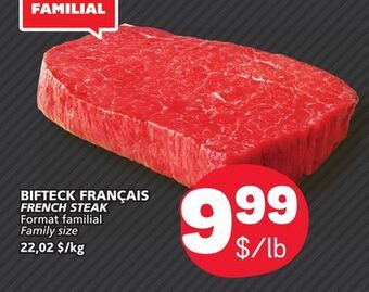 Marché Bonichoix French steak offer