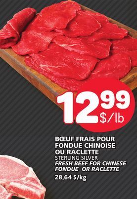Marché Bonichoix Sterling silver fresh beef for chinese fresh beef for chinese offer