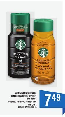 Maxi Café glacé starbucks, 1,18/1,42 l offer