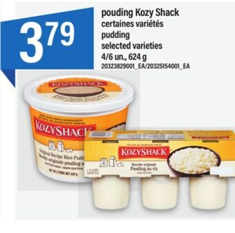 Maxi Pouding kozy shack offer