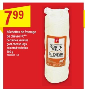 Maxi Bûchettes de fromage de chèvre pcmd 300 g offer