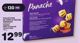 Marches Tradition Panache frozen hors d'oeuvre collection offer