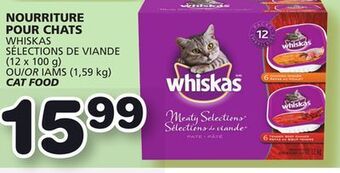 Marches Tradition Whiskas cat food offer