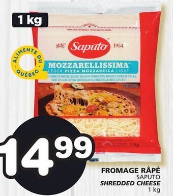 Marches Tradition Saputo shredded cheese offer