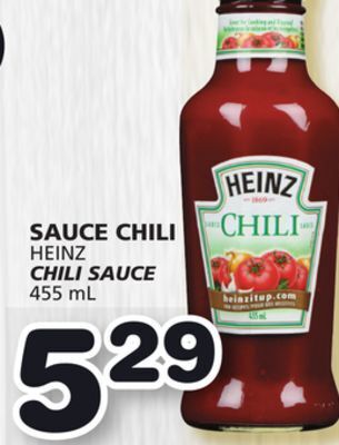 Marches Tradition Heinz chili sauce offer