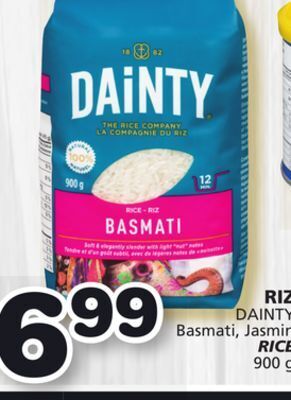 Marches Tradition Riz dainty basmati, jasmin rice offer
