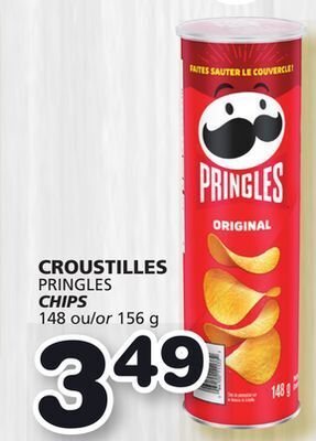 Marches Tradition Pringles chips offer