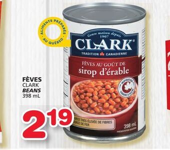 Marches Tradition Clark beans offer