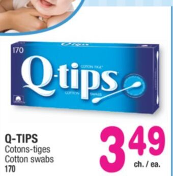 Jean Coutu Q-tips cotton swabs offer