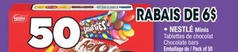 Jean Coutu Nestlé minis chocolate bars offer
