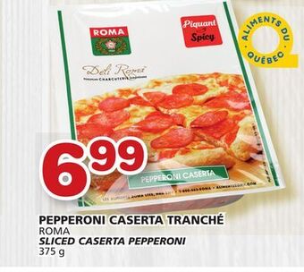 Marches Tradition Roma sliced caserta pepperoni offer