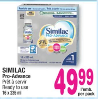 Jean Coutu Similac pro-advance ready to use offer