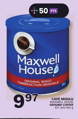 Marches Tradition Maxwell house ground coffee offer