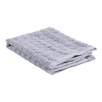 Giant Tiger Jacquard dot facecloth, grey offer