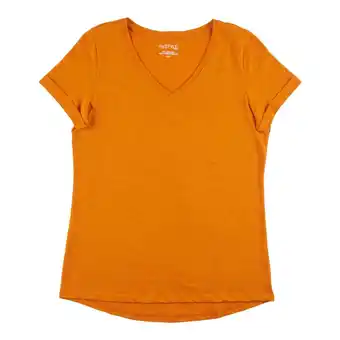 Giant Tiger Mystyle women's seasonal v-neck slub t-shirt offer