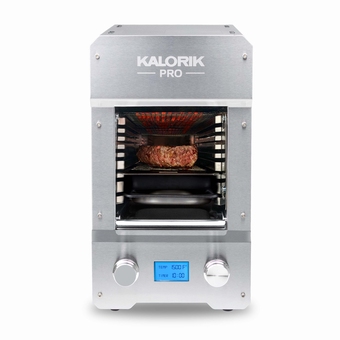 Best Buy Kalorik pro 1500 electric steakhouse grill, stainless steel offer