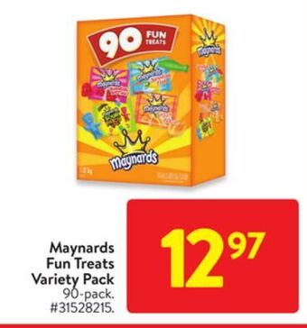 Walmart Maynards fun treats variety pack offer