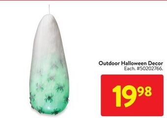 Walmart Outdoor halloween decor offer