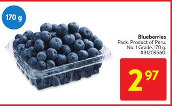 Walmart Blueberries offer