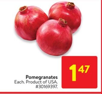 Walmart Pomegranates offer