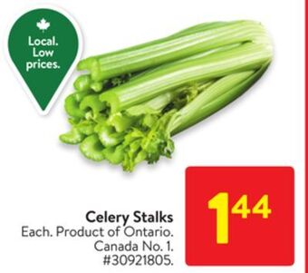 Walmart Celery stalks offer