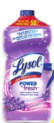 Walmart Lysol multi-surface cleaners offer