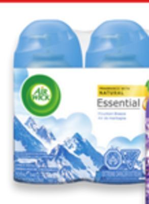 Walmart Air wick freshmatic spray refills 3-pack offer