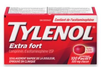 Walmart Tylenol extra-strength pain relief offer