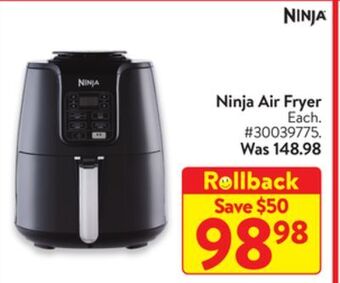 Walmart Ninja air fryer offer