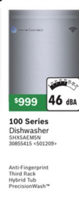 Lowe's Bosch 100 series dishwasher offer