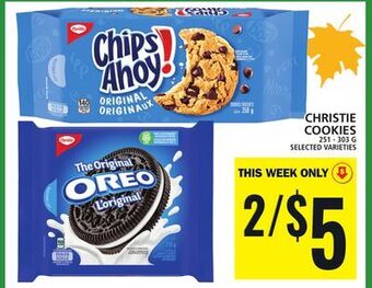 Food Basics Christie cookies offer