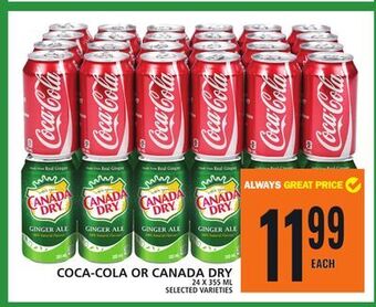 Food Basics Coca-cola or canada dry offer