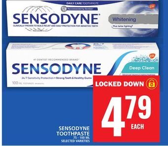 Food Basics Sensodyne toothpaste offer