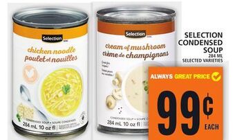 Food Basics Selection condensed soup offer